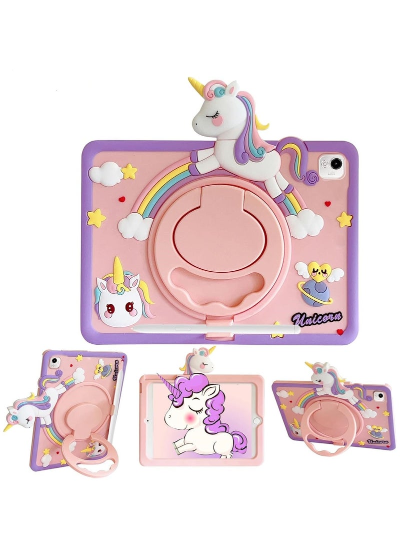 Tablet Case Compatible with Honor Pad X9a 11.5 Inch 2025 Kids Cover with Pen Holder, 360° Rotating Handle Stand - Image 1