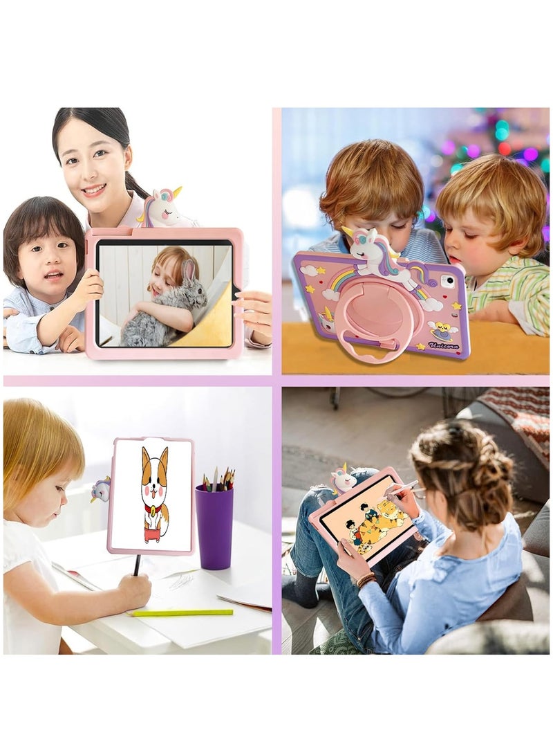 Tablet Case Compatible with Honor Pad X9a 11.5 Inch 2025 Kids Cover with Pen Holder, 360° Rotating Handle Stand - Image 5