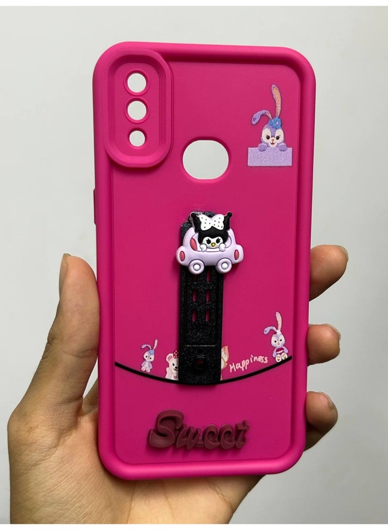 new cartoon-designed back cover with the word "Sweet" on it, compatible with the Samsung A10S phone. - Image 2