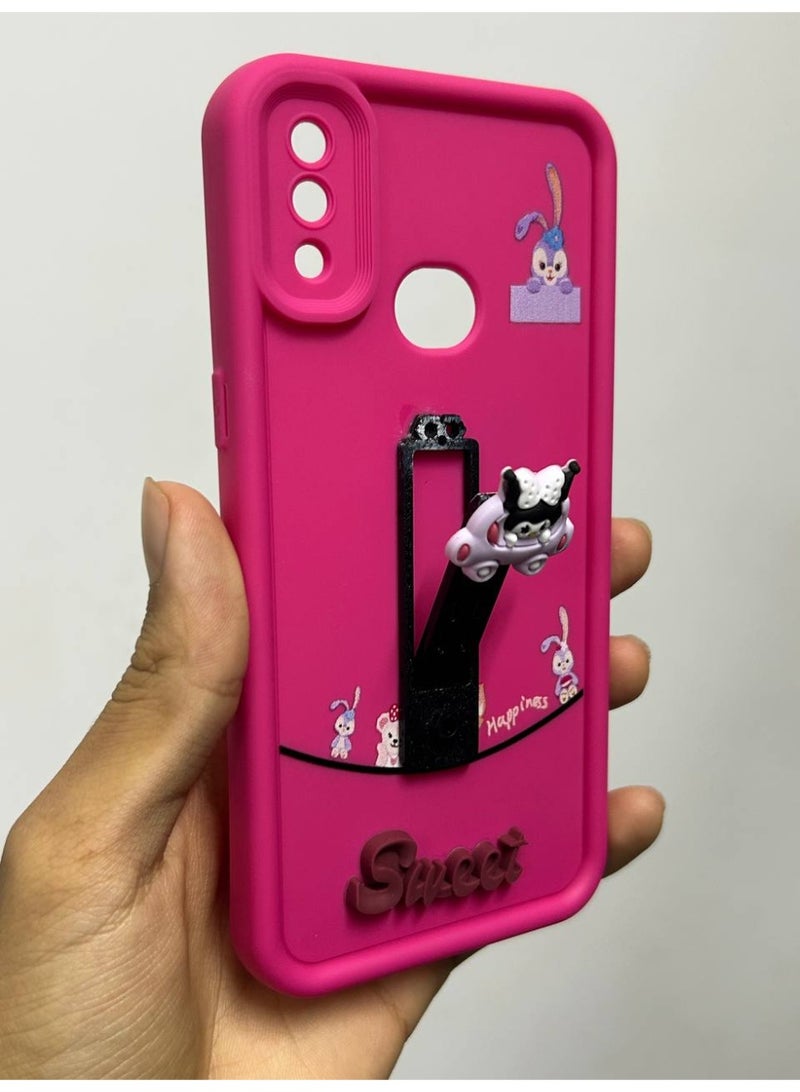 new cartoon-designed back cover with the word "Sweet" on it, compatible with the Samsung A10S phone. - Image 1