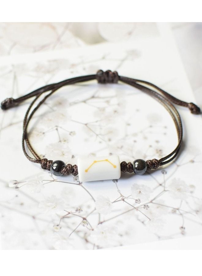 Scorpio bracelet suitable for men and women adjustable with distinctive design of the astrological zodiac bracelets - Image 1
