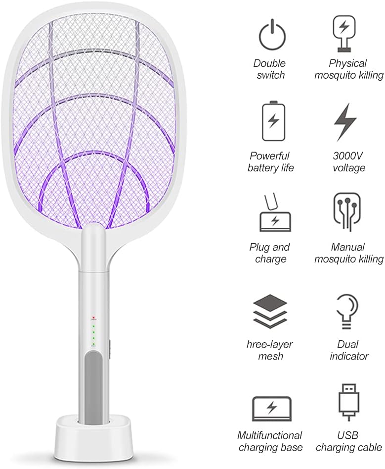 سبيس شوب homegeek مضرب كهربائي لقتل ا��حشرات - Image 2