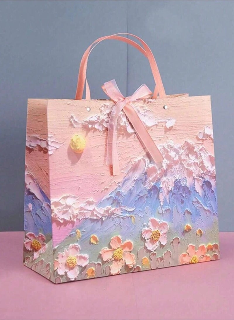 Generic Paper Gift Bags Consisting Of 3 Pieces In Three Sizes, Large, Medium And Small, Suitable For Birthday Parties And Special Occasions.  - Image 3