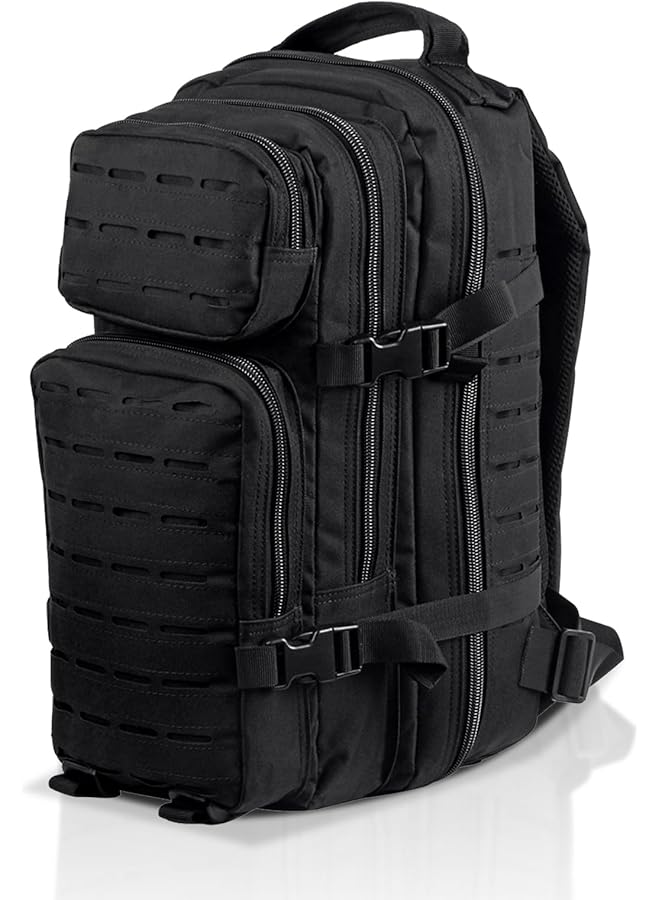 PROMASS Tactical Backpack 25L Hiking Bag 1-2 Days Sport Molle Expandable Rucksack Trekking Backpacks Unisex For Men Women Travel Running Cycling Fishing Camping Skiing - Image 1