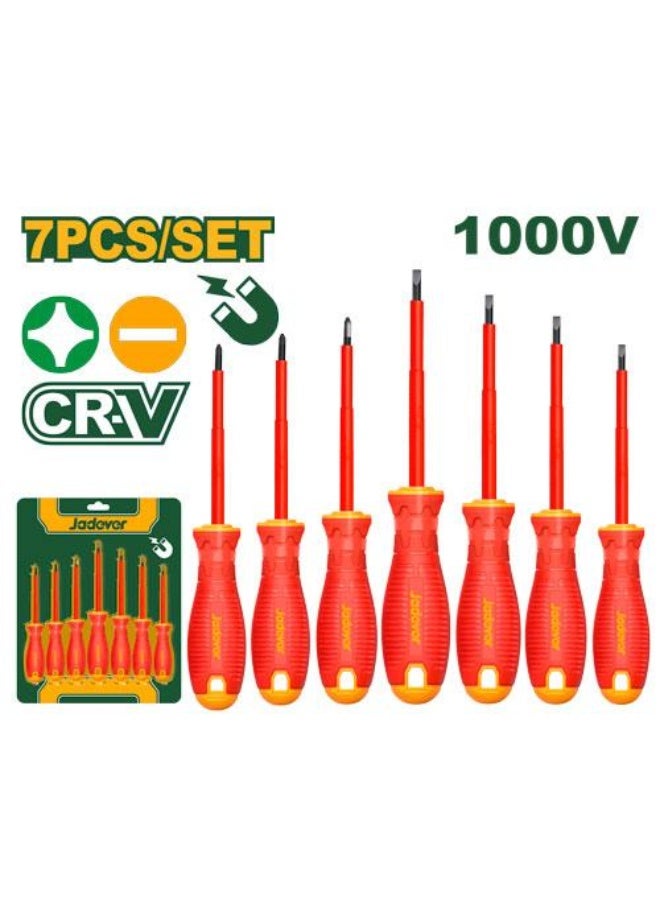 jadever 7 Pcs insulated screwdriver set JDSS7407 - Image 1