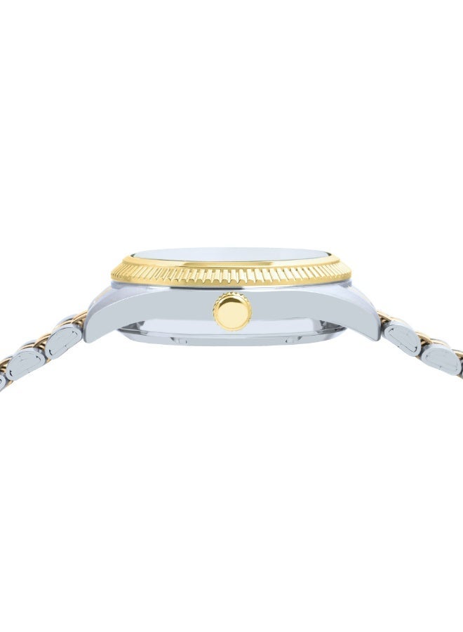 Alba Mechanical Automatic Women’s Watch AL4798X1, 35.5 mm Silver-White Dial, Stainless Steel Case & Bracelet 100 m WR - Image 5