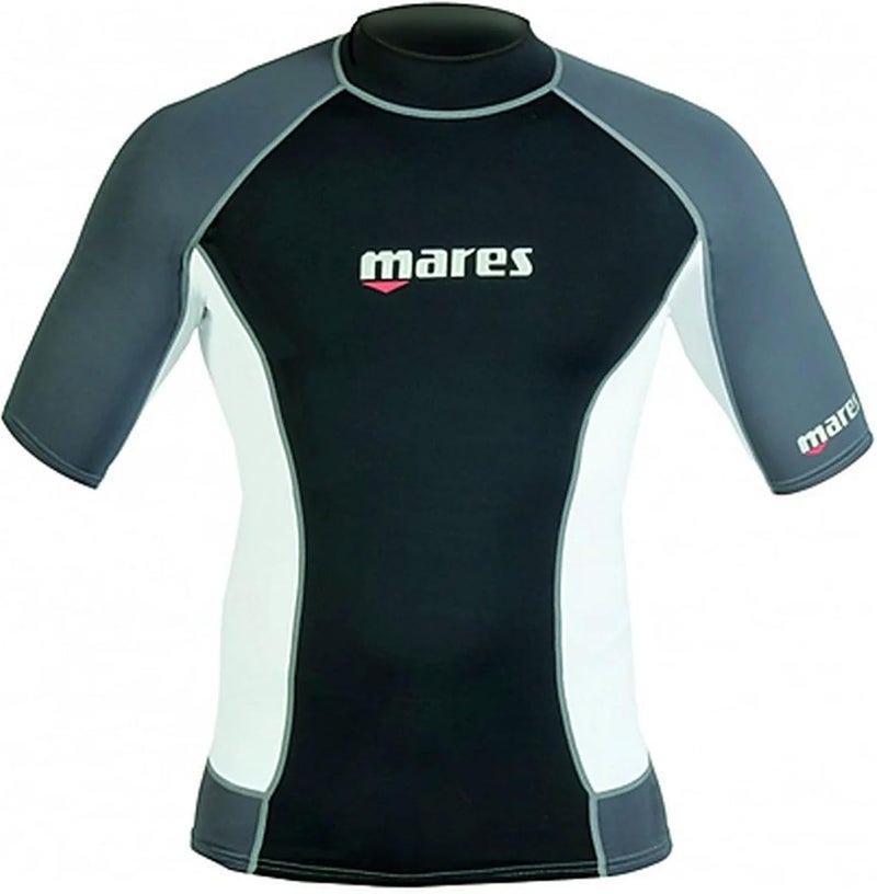 Mares Men's Trilastic Short-Sleeve Rash Guard | UPF 50+ Sun Protection Lightweight Quick-Dry Swim Shirt - Image 2