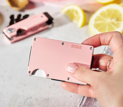 The Ridge Ridge Wallet For Women - Minimalist Small Wallet for Women, RFID Protection, Slim, Perfect Size, Pocket Fit, Holds up to 12 Cards - Image 2