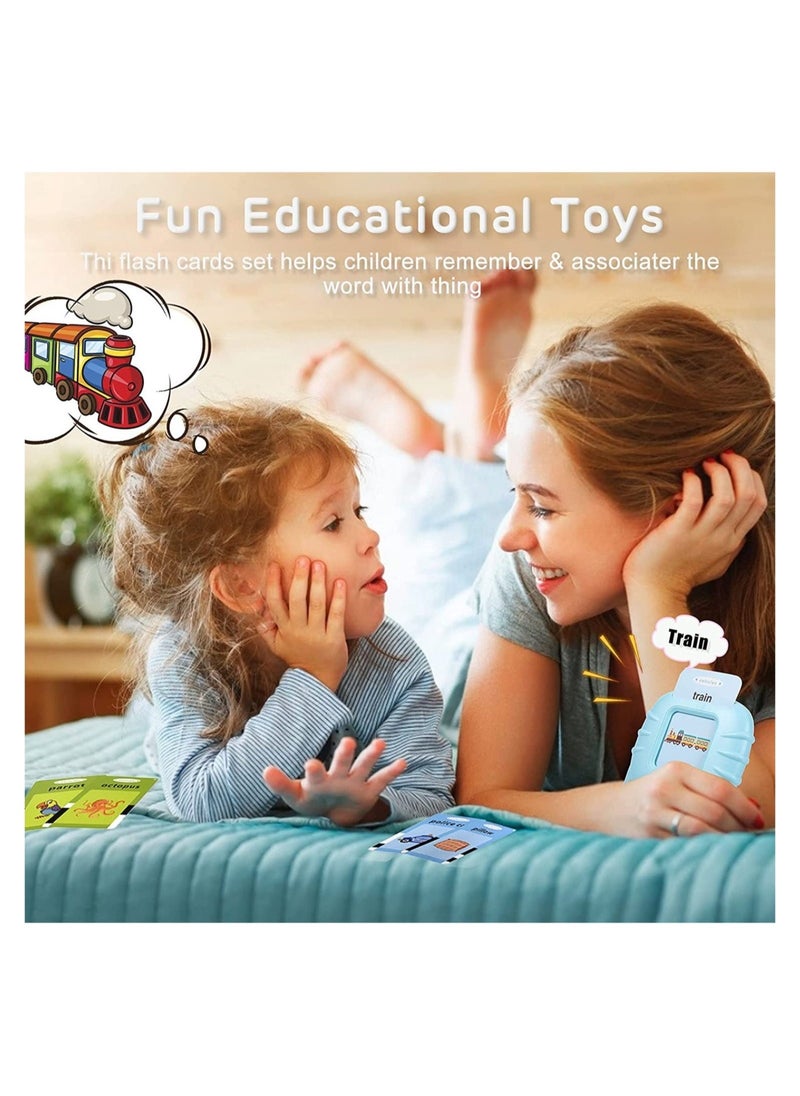 ELTRAZONE Educational Toys for 2 3 4 Years Old 112 Talking Baby Flash Cards, Learning Resource Electronic Interactive Toys for 2-4 Year Old Boys Girls Toddlers Kids - Image 5