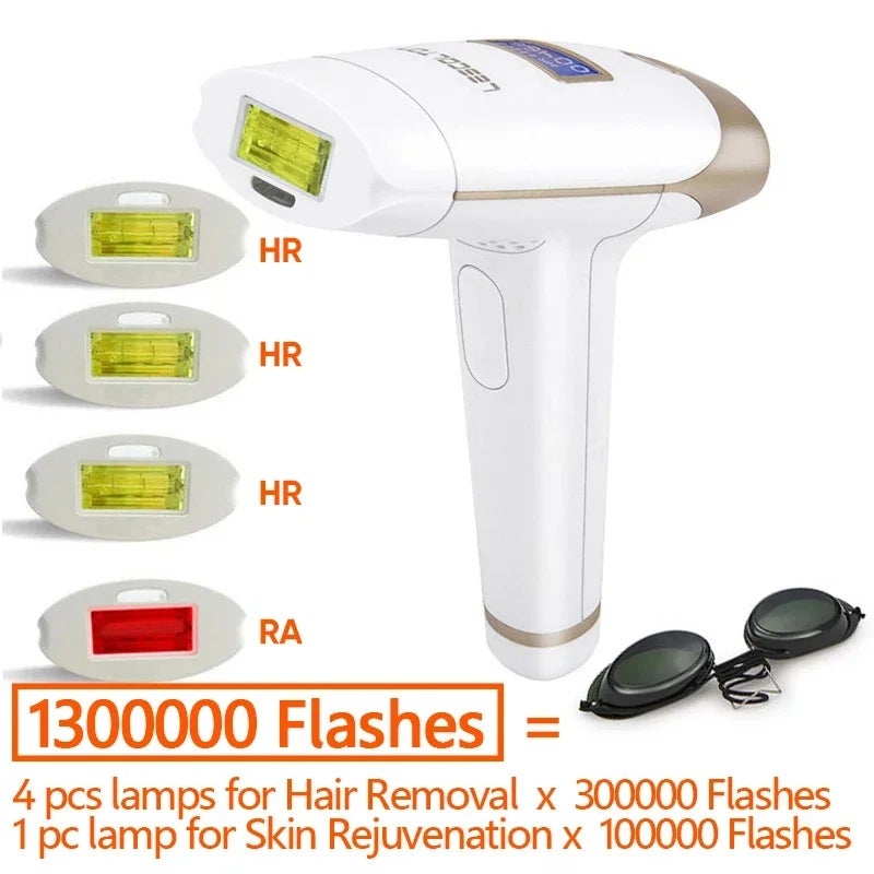 ليسكولتون جهاز إزالة الشعر بالليزر Lescolton IPL Hair Removal 1000000 Flashes Laser Epilator LCD Display Home T009i Permanent Bikini Trimmer Electric depilador - Image 1