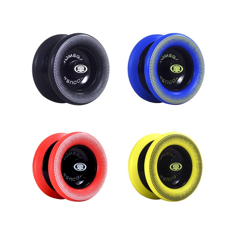 Yomega Xodus II YoYo- Includes Roller Bearing Technology  Rubber Rims and Wing Shape Design - Professional Responsive YoYos Intermediate Level Play (Blue) - Image 5