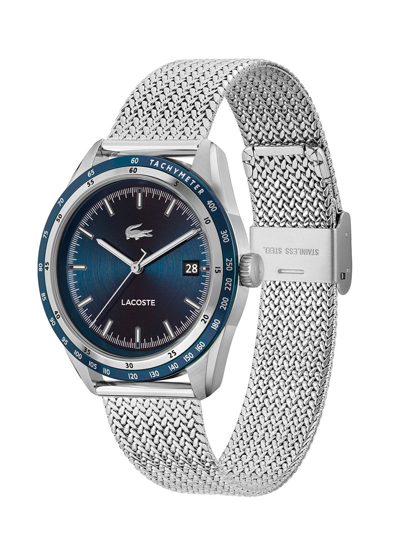 LACOSTE - Men's Analog Round Shape Stainless Steel Wrist Watch 2011294 - 40 Mm - Image 1