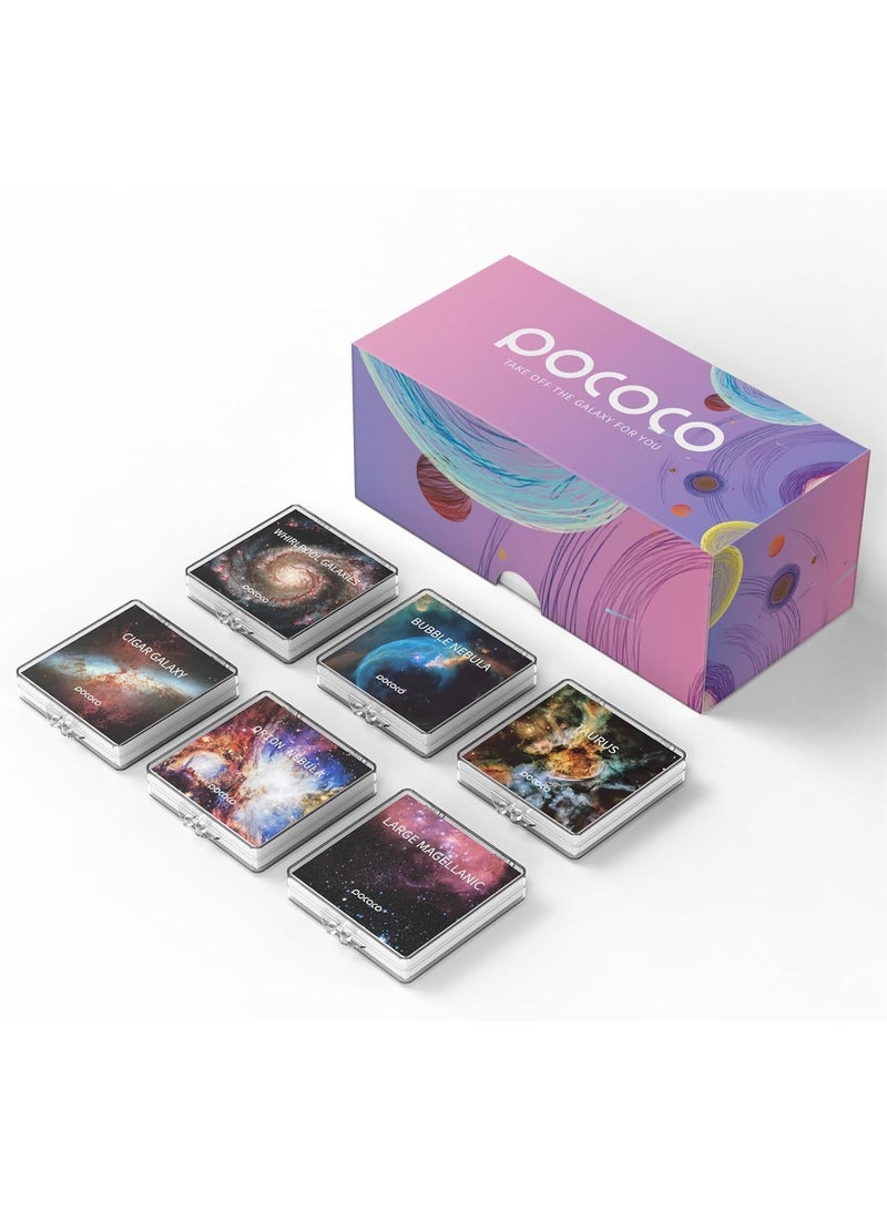 POCOCO Realistic Projection Slides – Image Reels for POCOCO Galaxy Lite Star Projector Home Planetarium, 5K Ultra HD (Slide Set, Projector Not Included) - Image 1