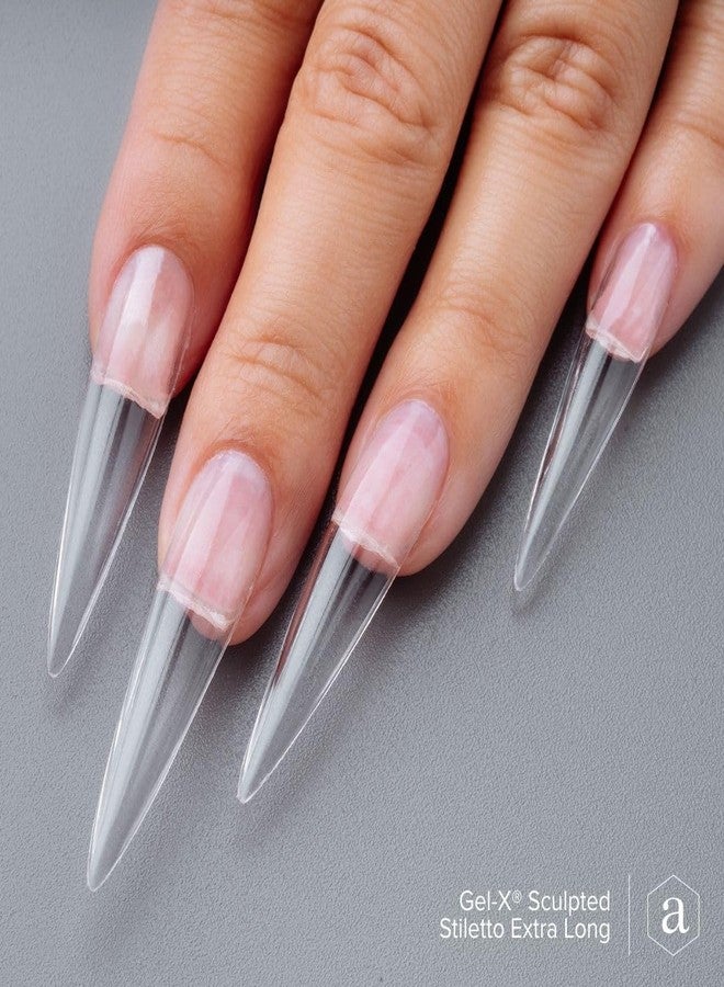 APRÉS Apres Gel-X® Stiletto Box of Nail Tips | 280 Gel-X Tips, Soft Tips, 14 Sizes 00-9 | Half-sizes Included (Sculpted Stiletto Extra Long, 280 Count) - Image 4
