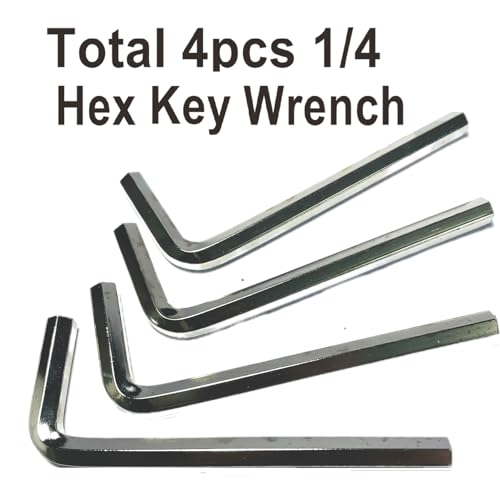 ZDingTech 4pcs 14 Allen Wrench sets14 Hex Key Wrench setallen key Door Key L Shaped hex wrench set with Long Arm - Image 3