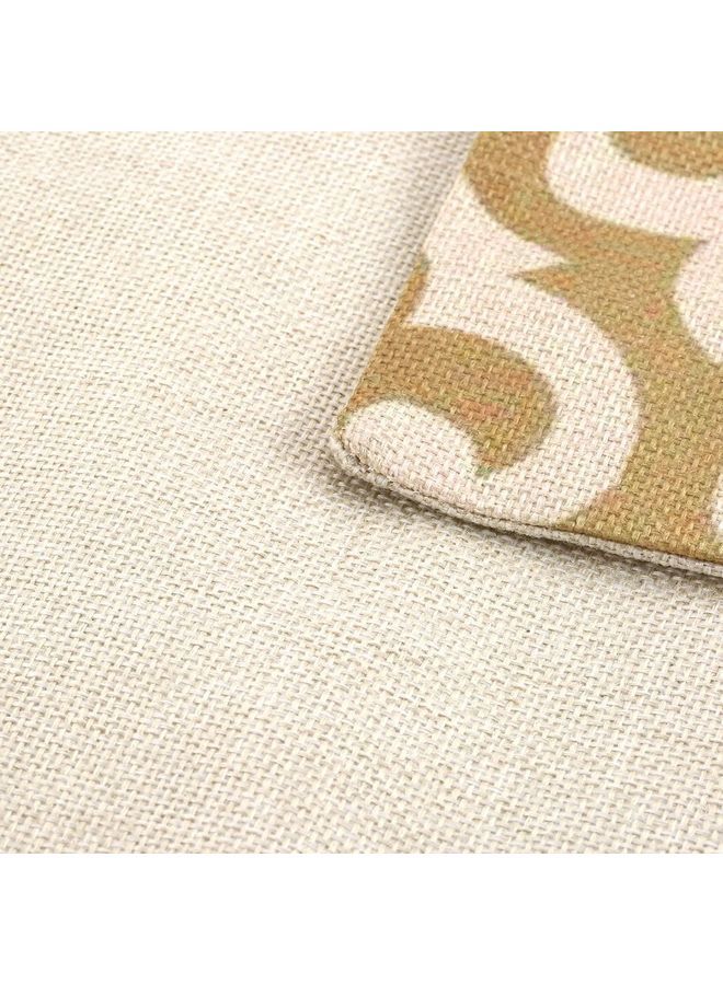 نيبمينينت غطاء وسادة ديكور بطبعة بسيطة متعدد الألوان - Image 5