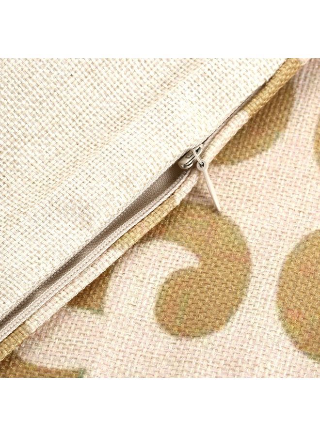 نيبمينينت غطاء وسادة ديكور بطبعة بسيطة متعدد الألوان - Image 3