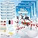 EOBOH 36 Pack Snowman Kit Set Build a Snowman Christmas Craft for Kids Creative Air Dry Clay Modeling Winter Decorations Indoor Crafts Kit for Christmas Activities School Family Winter Party Supplies - Image 2
