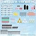EOBOH 36 Pack Snowman Kit Set Build a Snowman Christmas Craft for Kids Creative Air Dry Clay Modeling Winter Decorations Indoor Crafts Kit for Christmas Activities School Family Winter Party Supplies - Image 4