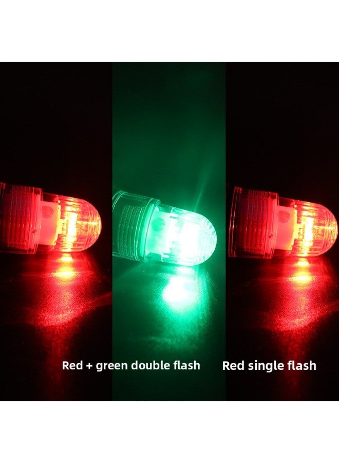 Marine Net Marker Light To Lure Fish Light Control Buoy Strobe Signal Light Fishing Net Fishing Net Position Warning Light Solar Energy
