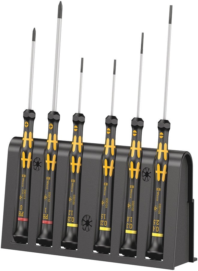 Wera Electronics Screwdriver Set, Yellow/Black, 1578 A/6, 6Pcs - Image 1