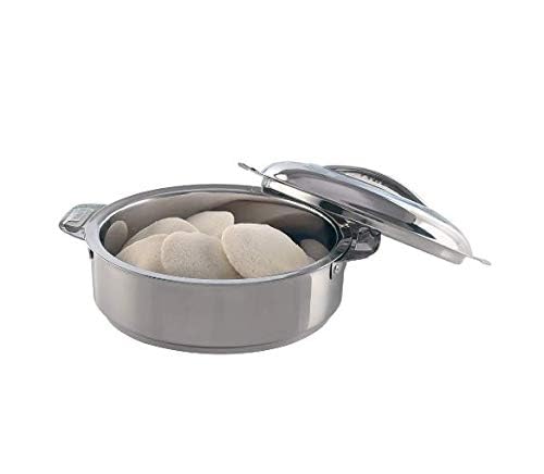 Va Sun Stainless Steel Insulated Casserole/hot Pot, 1 litres, Silver - Image 2