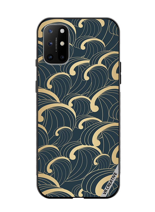 VR CREATIVE Protective Case Cover For OnePlus 8T Asian Icon Design Multicolour - Image 1