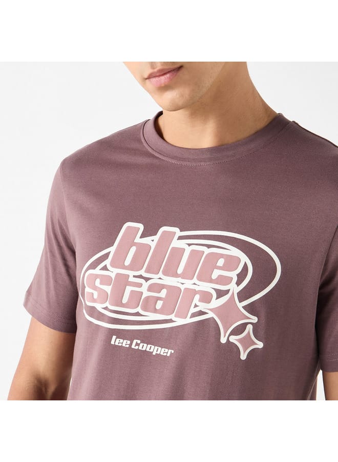 لي كوبر تيشيرت بياقة ضيّقة وأكمام قصيرة وطبعات شعار من لي كوبر - Image 4