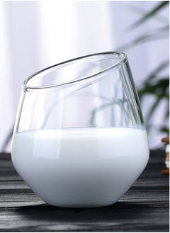 1Chase Borosilicate Slanted Crystal Glass 350 ML 2PCS  - Image 4