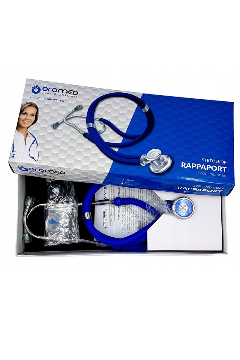اوروميد سماعة طبيب عام طب الأطفال رابابورت العالمية من اوروميد لون ازرق ORO-SF301 - Image 4