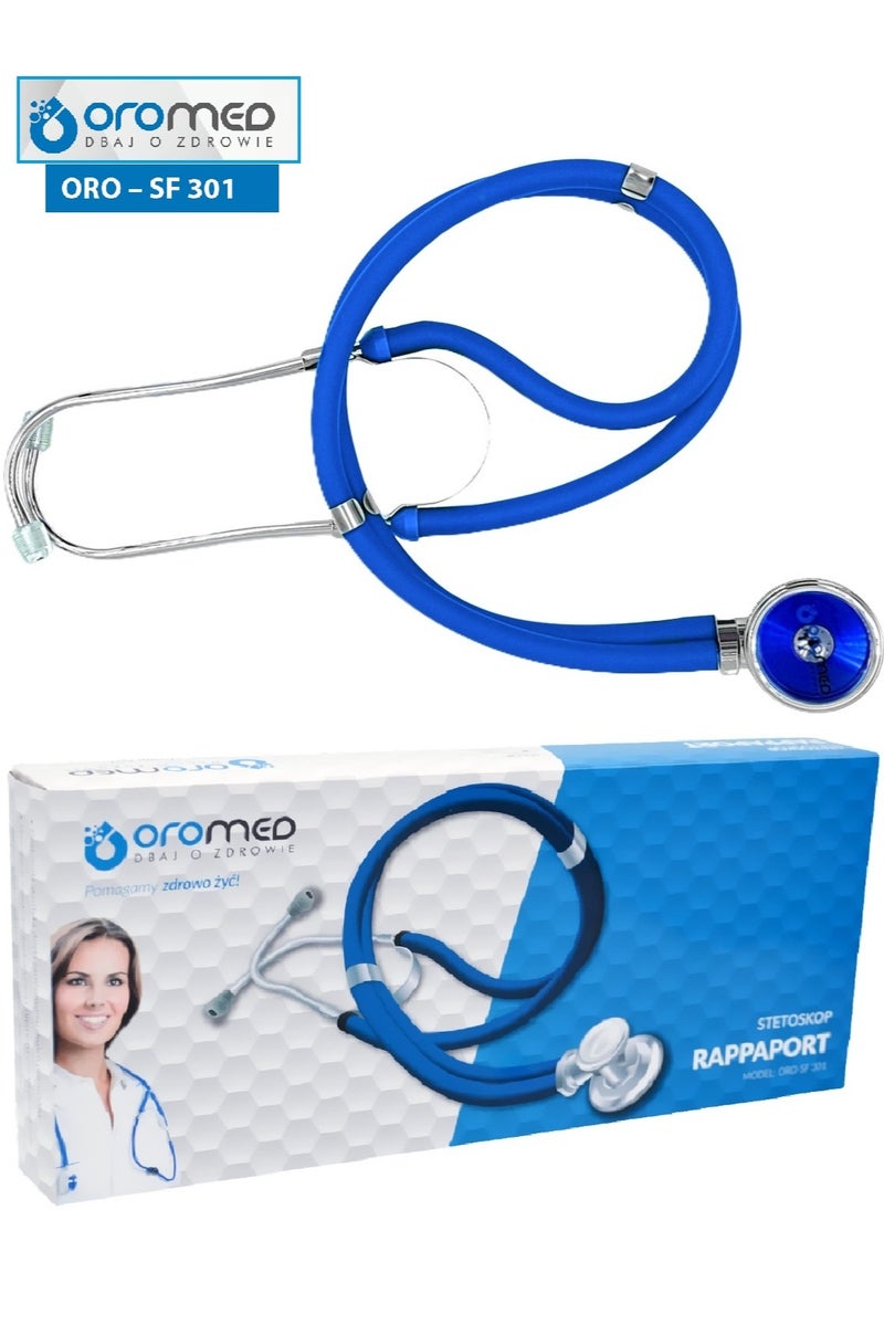 اوروميد سماعة طبيب عام طب الأطفال رابابورت العالمية من اوروميد لون ازرق ORO-SF301 - Image 1