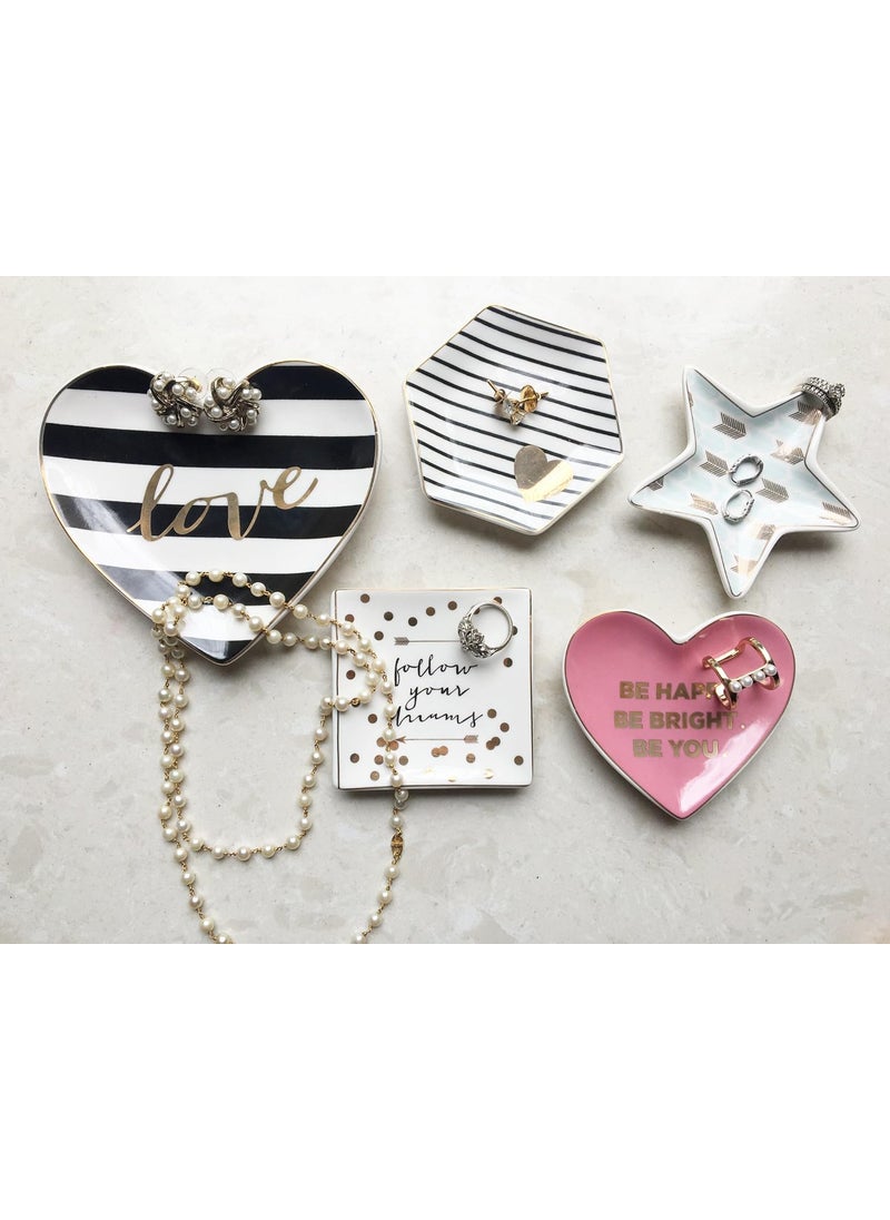 eat travel splurge eat travel splurge Trinket DishTrinket TrayJewellery Holder  - Image 3