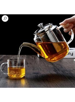 Generic 1200ml Household Teapot with Heat Resistant Stainless Steel Infuser Perfect for Tea and Coffee Coffee teapot ZH-1200ml  - Image 4