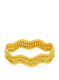 Malabar Gold and Diamonds سوار مالابار للذهب والألماس 22 قيراط 916 من الذهب النقي EMBNHMPL020  - Image 1