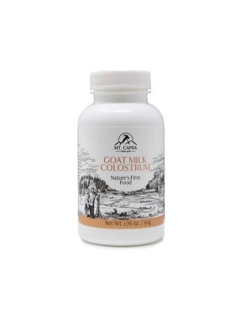 Goat Milk Colostrum; For Healthy Immune System Gut And Athletic Performance Grassfed High In Immunoglobulins 50 Grams (2900 Mg Per Serving)