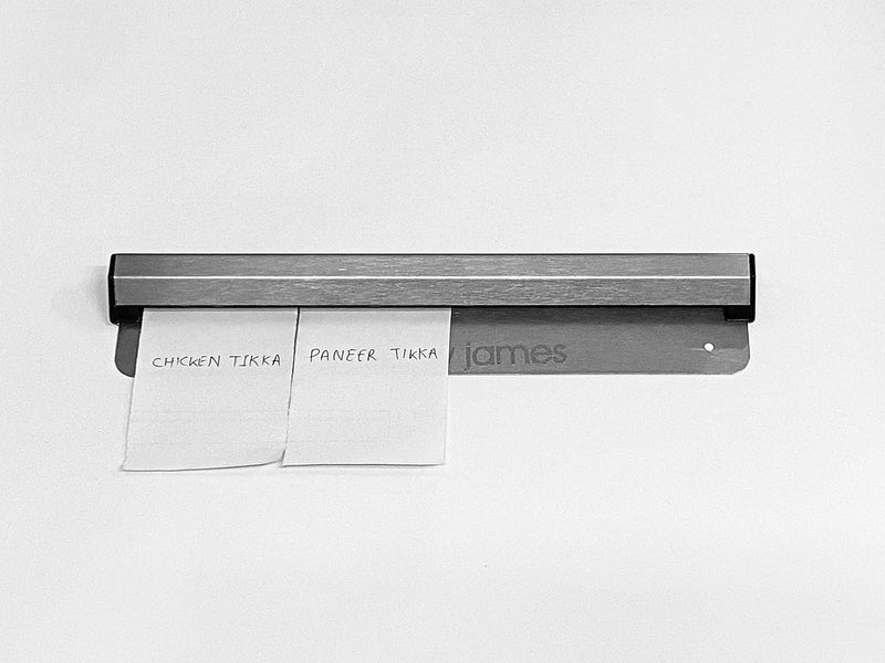 Andrew James Single Piece Stainless Steel 1 Ft 12 Inches KOT for Kitchen Order Use European Standard Approved - Image 1