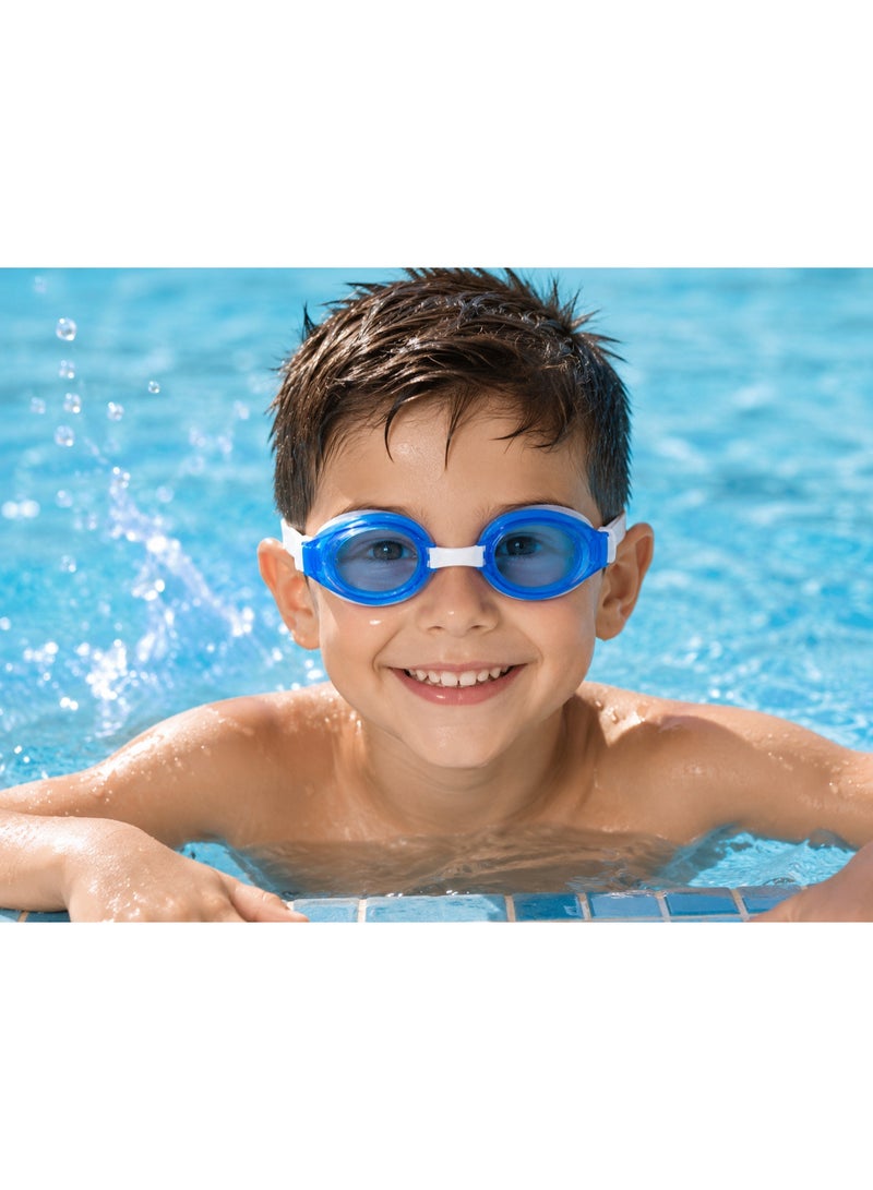 Kids Professional Swimming Goggles Multi-Color – 1 Piece – Uv Protection & Anti-Leak Design - Image 2
