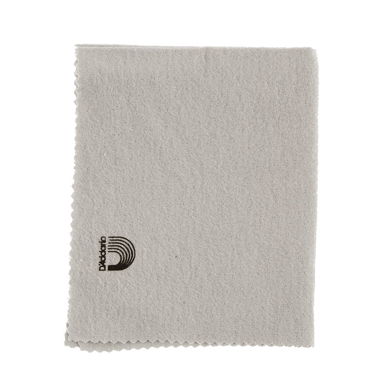 Planet Waves D'Addario Accessories Pre-Treated Polish Cloth,Grey - Image 1