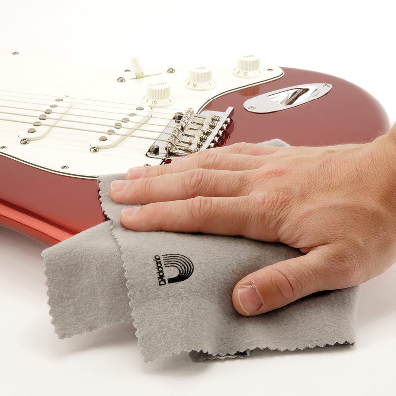 Planet Waves D'Addario Accessories Pre-Treated Polish Cloth,Grey - Image 2