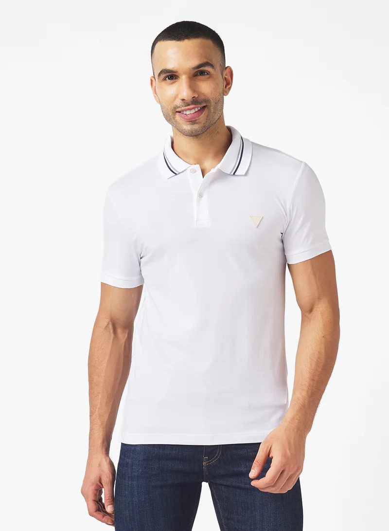 جس Nolan Short Sleeve Polo