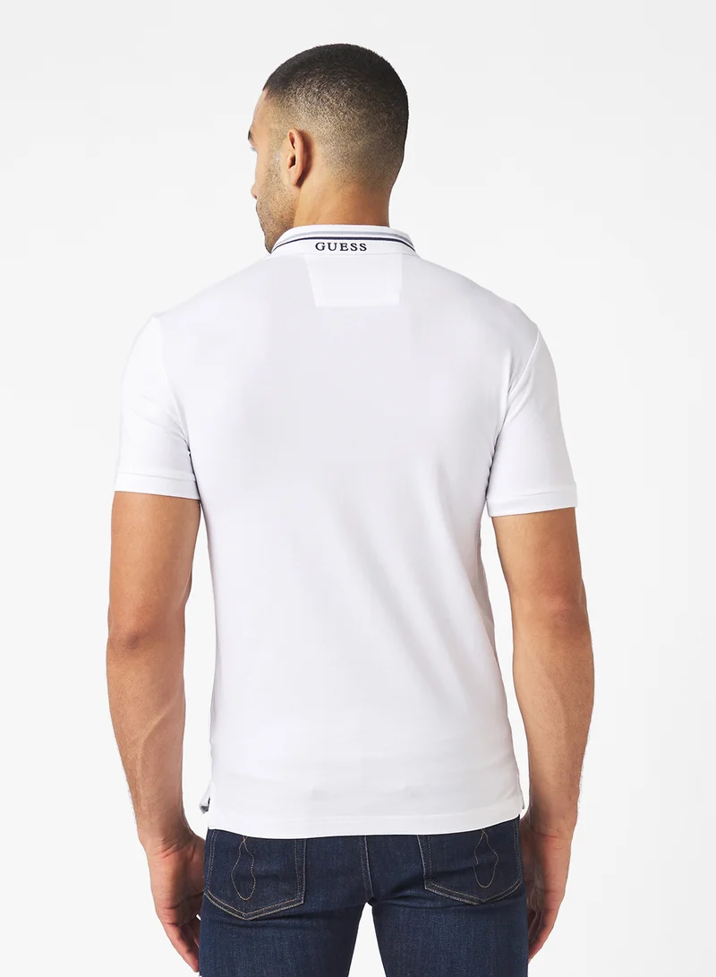 جس Nolan Short Sleeve Polo