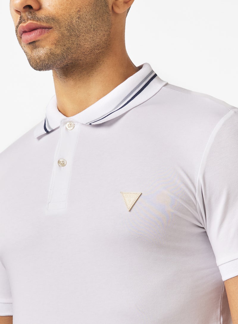 GUESS Nolan Short Sleeve Polo - Image 3