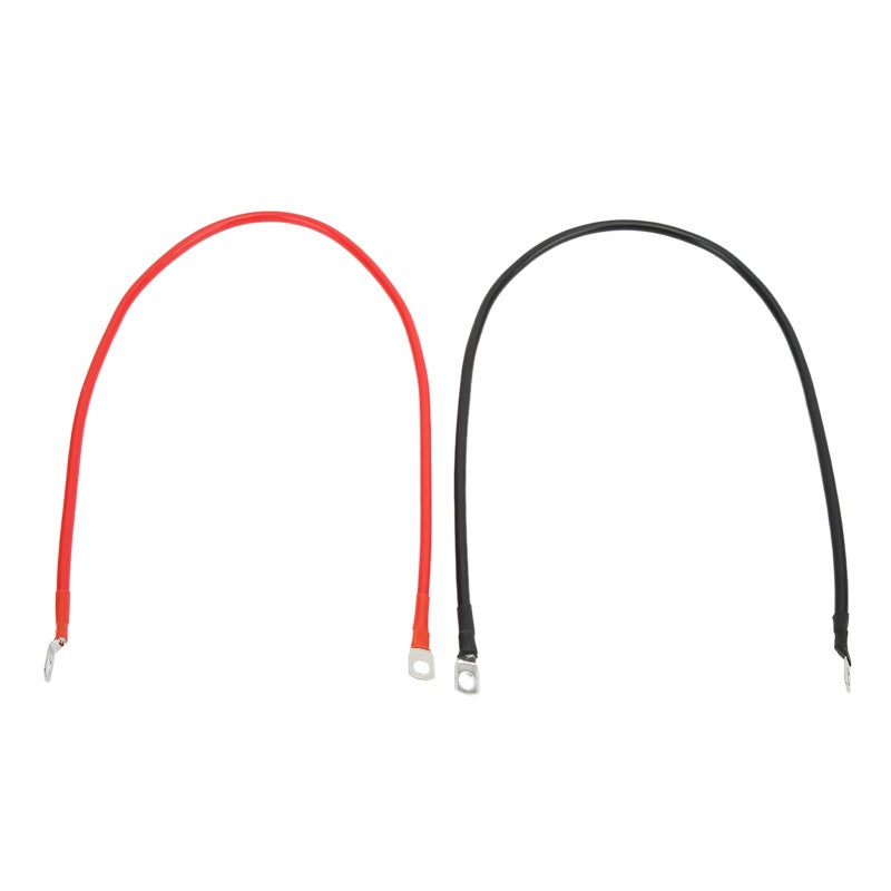 Battery Cables: 10 Gauge 50cm Oxygen Free Copper, Good Flexibility - Premium Flame Retardant PVC Insulation, Power Inverter Cables for Car Automotive, Marine, RV, Solar Energy Use - Image 3