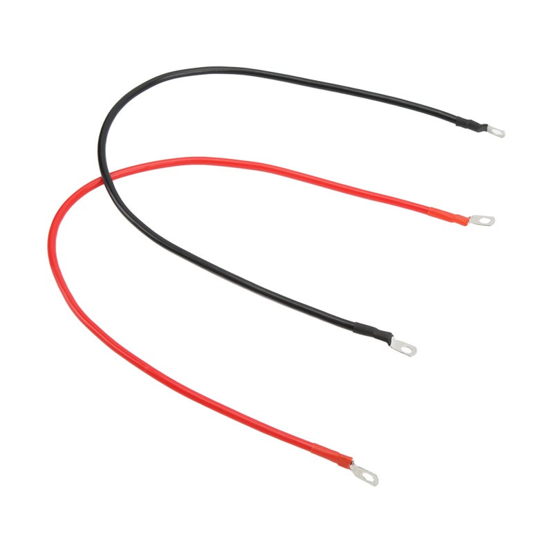 Battery Cables: 10 Gauge 50cm Oxygen Free Copper, Good Flexibility - Premium Flame Retardant PVC Insulation, Power Inverter Cables for Car Automotive, Marine, RV, Solar Energy Use - Image 4