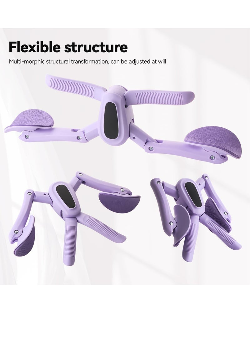 Excefore Pelvic Floor Strengthener for Women, Adjustable Thigh Muscle Trainer, Pelvic Floor Muscle Trainer, Foldable Thigh Toner Booty Trainer, for Thigh, Hip, Arm, Leg, Chest, Back Training  - Image 3