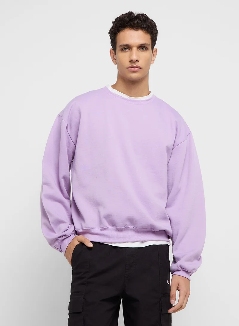 سفنتي فايف Oversized Graphic Sweatshirt
