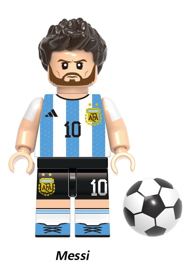 Nariele Football Star Series World Cup Match Building Block Artifacts Assembly Toys - Image 5