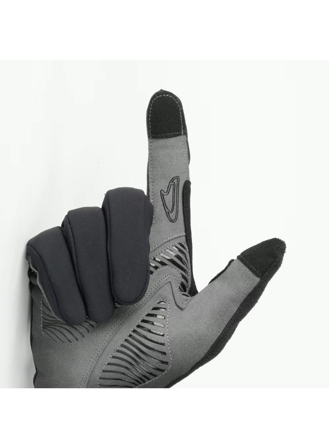 جي يو بي قفازات GUB شتوية كاملة الأصابع للدراجات – مقاومة للماء والرياح، بطانة دافئة ولمسة شاشة حساسة مقاس M - Image 3