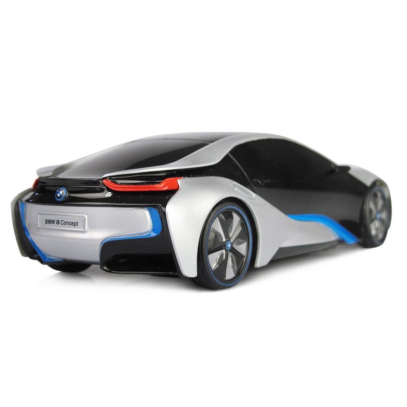 RASTAR BMW i8 RC Car BMW i8 1/24 Remote Control Car, BMW Toy Car - Silver - Image 4