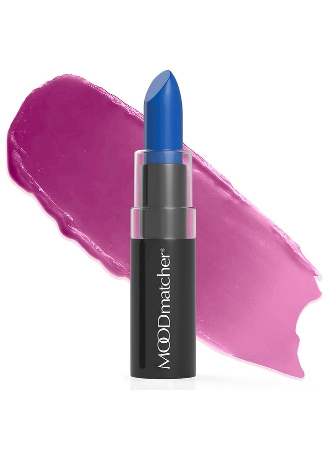 MOODmatcher - Original Color Changing Lipstick - 12 Hours Long-Lasting, Moisturizing, Smudge-Proof, Glamorous Personalized Color, Premium Quality - Made In Usa (Dark Blue) - Image 1